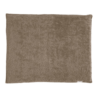 Boxkleed rechthoek teddy | Taupe